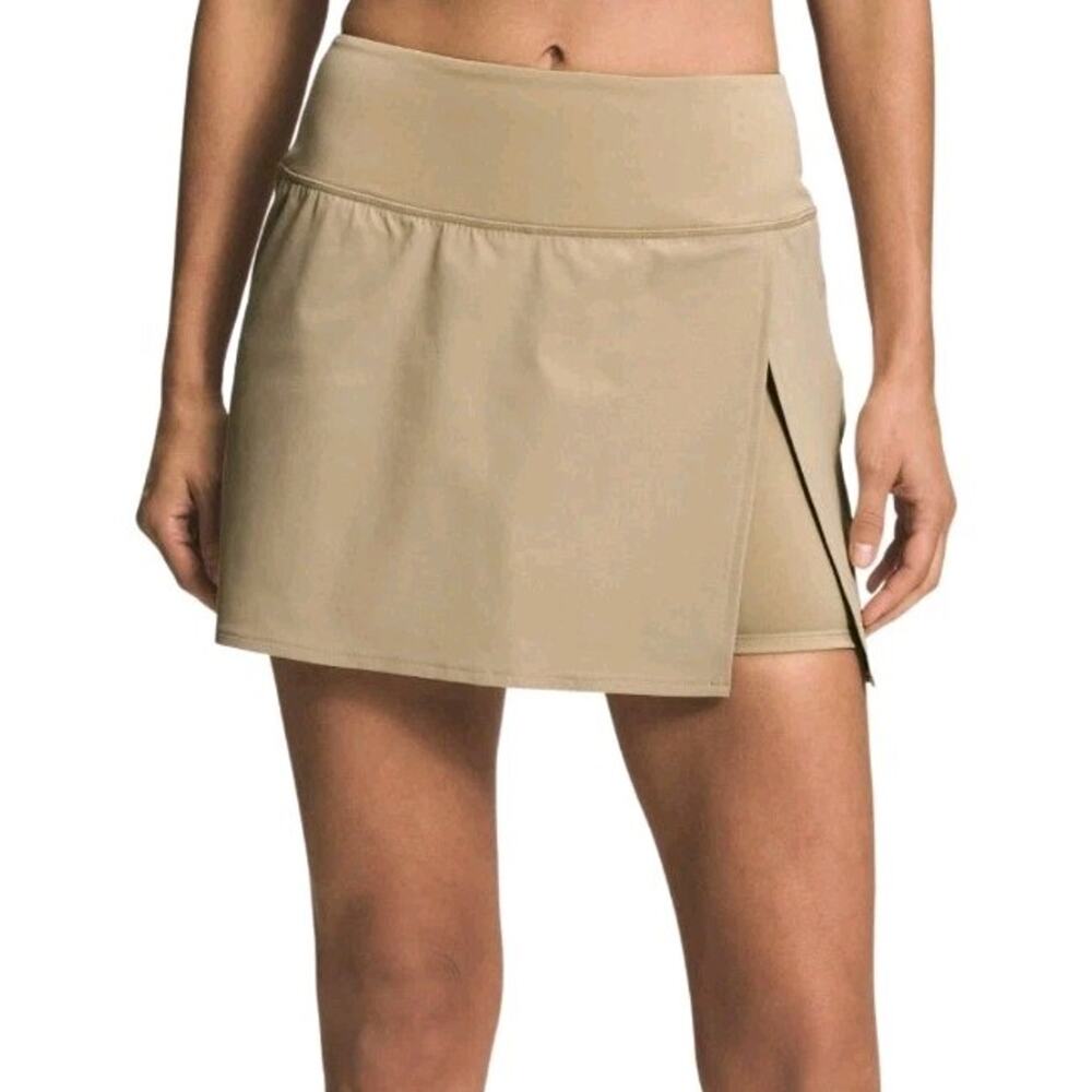 NWT The North Face Women’s Arque Skirt Khaki Stone Size XL New Standard Fit $75